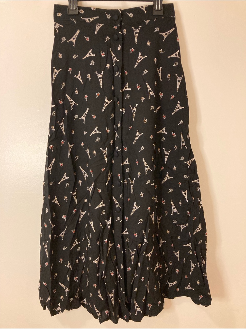 Hill Country Clothiers Paris Sketches Button Down Skirt